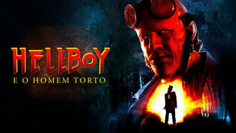 Cena de Hellboy e o Homem Torto