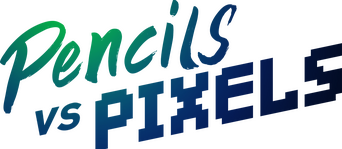 Pencils Vs Pixels logo