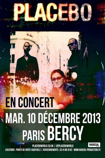 Poster of Placebo In concert Paris 2013