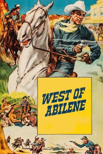 Poster för West of Abilene