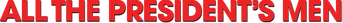All the President's Men logo