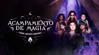 Cena de Acampamento de Magia para Jovens Bruxos