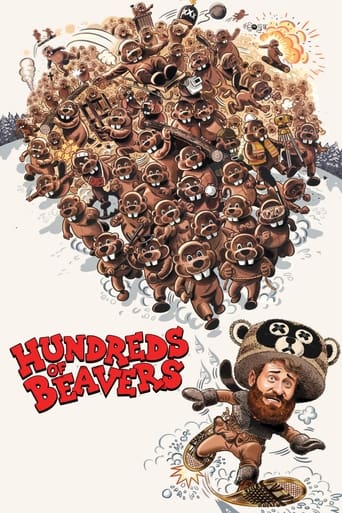 Movie poster: Hundreds of Beavers (2022)