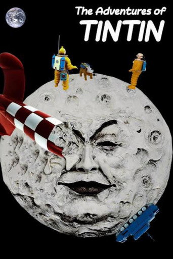 Cartell de The Adventures of Tintin: Explorers on the Moon