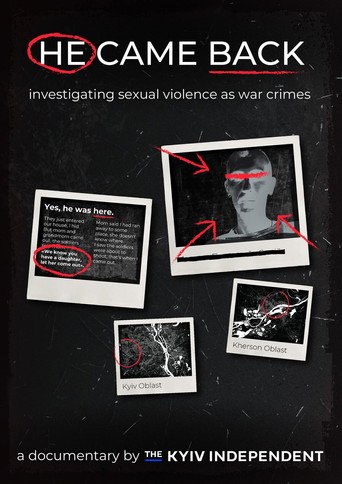 He Came Back poster