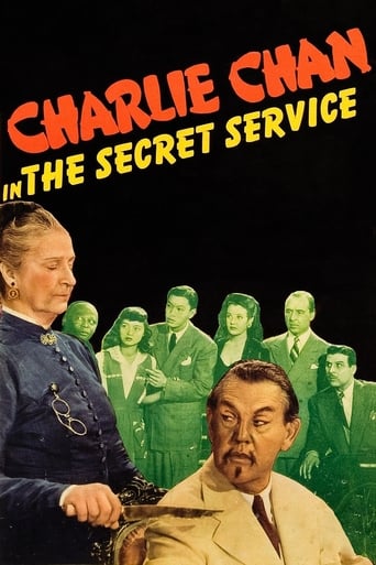 Poster för Charlie Chan in the Secret Service