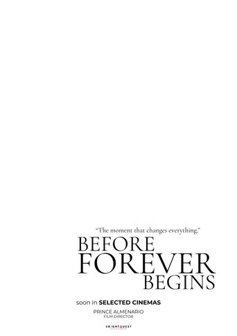 Before Forever Begins (2027)