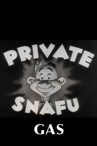 Private Snafu - Gas poster