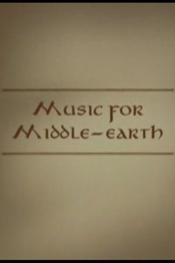 Music for Middle-Earth