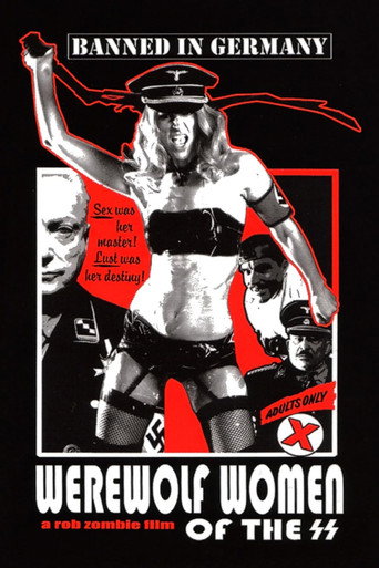 Affiche du film WEREWOLF WOMEN OF THE S.S.