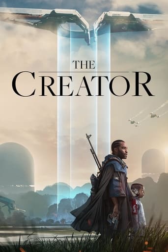 Poster for the movie, 'The Creator'