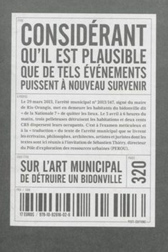 Consid&eacute;rant qu'il est plausible que de tels &eacute;v&eacute;nements puissent &agrave; nouveau survenir (1970)