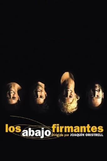 Poster för Los abajo firmantes