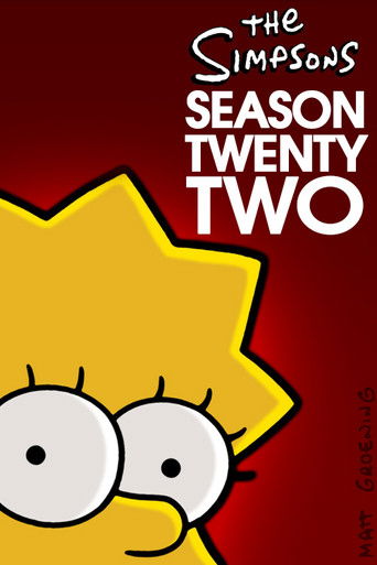 The Simpsons Season 22 poster
