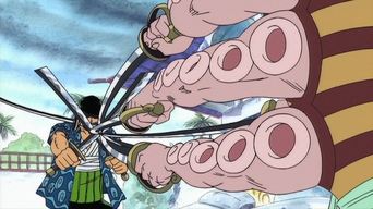¡Luffy se ahoga! Zoro vs el pulpo Hatchan ¡Luffy se ahoga! Zoro vs el pulpo Hatchan