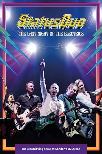 Poster of Status Quo - The Last Night of the Electrics