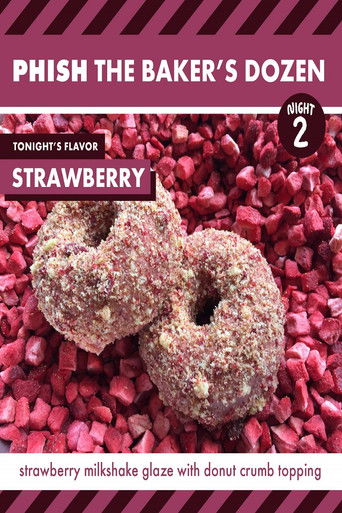 Phish: The Baker's Dozen: Night 2 - Strawberry poster