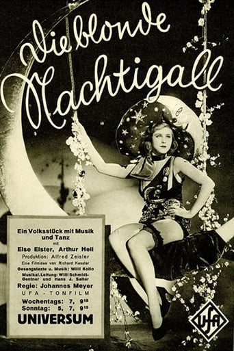Poster of Die blonde Nachtigall