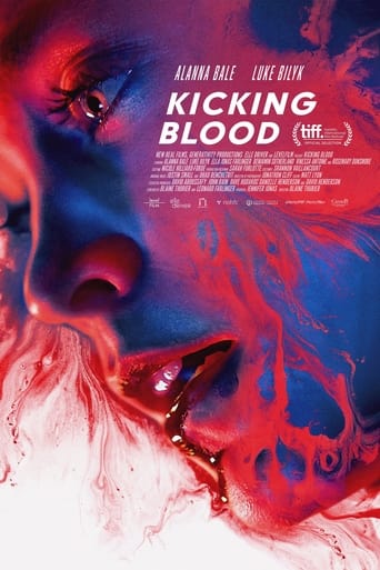 Kicking Blood Poster