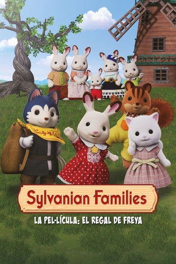 Cartell de Sylvanian Families la pel·lícula: el regal de la Freya