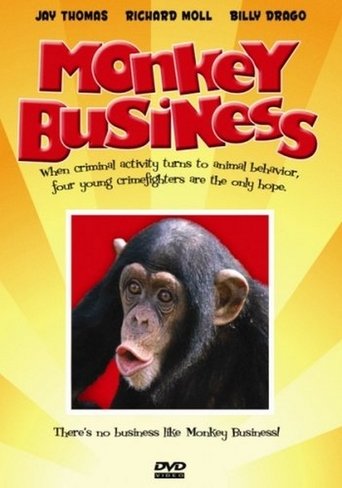 Official movie poster for Monkey Business (1998)