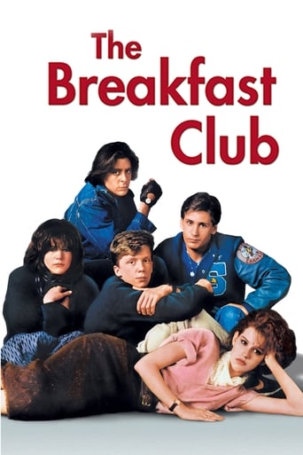 Movie poster: The Breakfast Club (1985) เพราะเป็นวัยรุ่นมันเหนื่อย