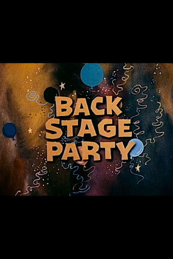 Backstage Party poster 4