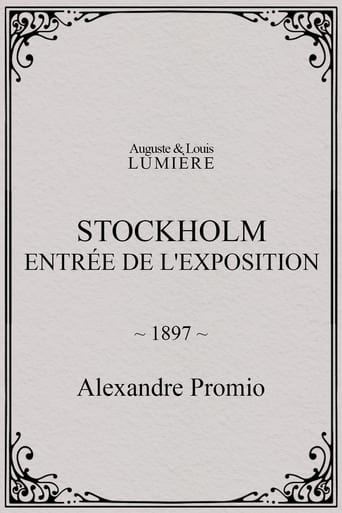 Stockholm, entrée de l'exposition