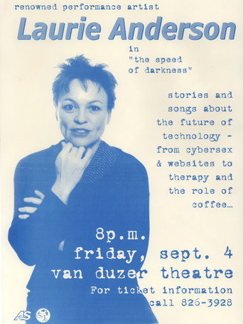 Laurie Anderson: The Speed Of Darkness (1970)