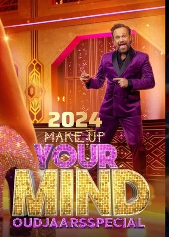 Make up your mind oudejaarsspecial 2024 poster