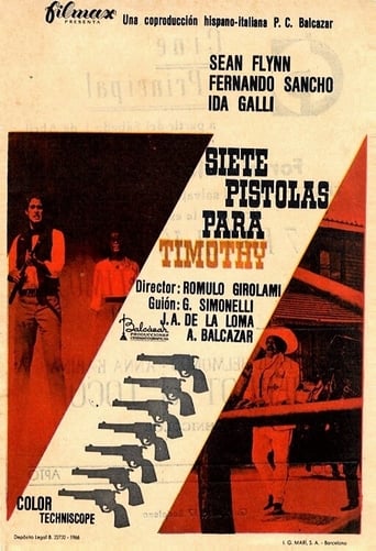 Poster of Siete pistolas para Timothy