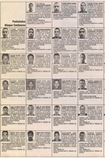 Face It (24 Members of the Paramilitary Demobilized per Second) poster