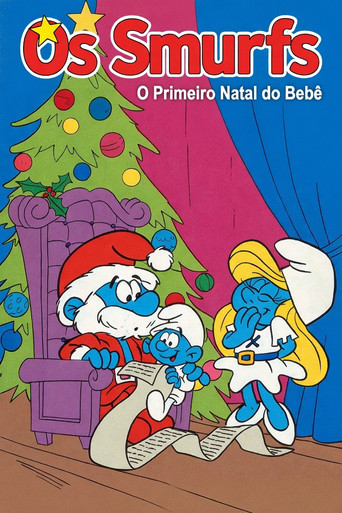Poster Os Smurfs: O Primeiro Natal do Bebê