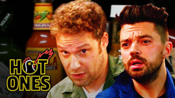 Seth Rogen and Dominic Cooper Suffer While Eating Spicy Wings
