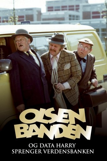 Poster för Olsenbanden + Data Harry sprenger verdensbanken