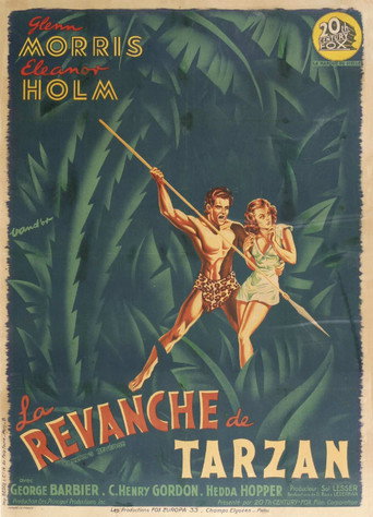 Poster for La Revanche de Tarzan