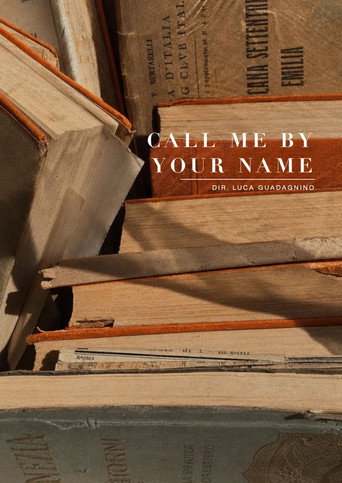 Call Me by Your Name poster