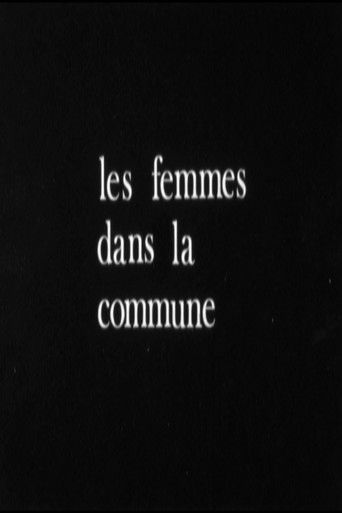 Cartell de Les femmes dans la Commune