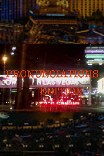Poster of Pronunciations: Las Vegas Edition