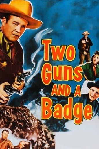 Poster för Two Guns and a Badge