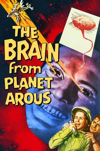 Poster för Den farliga hjärnan från planeten Auros