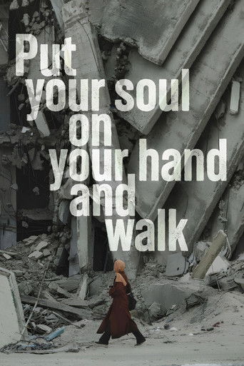 Poster de Put your soul on your hand and walk