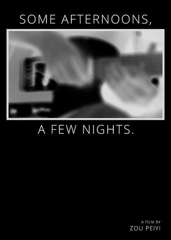 Some Afternoons, A Few Nights poster