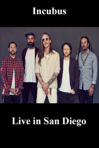 Incubus - Live in San Diego poster