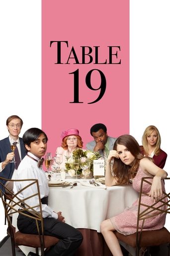 Official movie poster for Table 19 (2017)