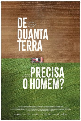 Poster De Quanta Terra Precisa o Homem?