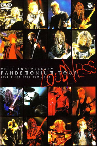 Loudness: 20th Anniversary Pandemonium Tour poster