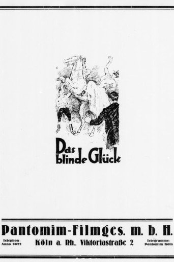 Das blinde Gl&uuml;ck (1922)