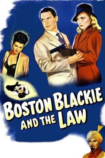 Poster för Boston Blackie and the Law