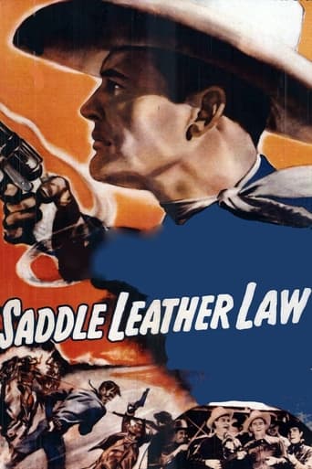 Poster för Saddle Leather Law